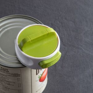 Can-Do Plus Can Opener White/Green ergonomic design