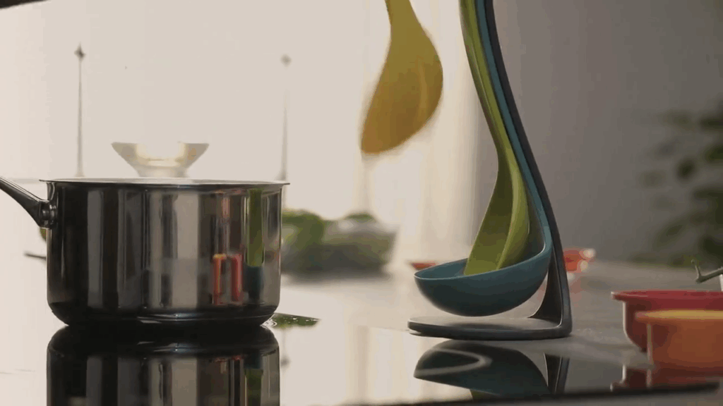 Stackable Joseph Joseph Nest™ 9 Plus food prep set with bowls, colander, sieve, and measuring cups