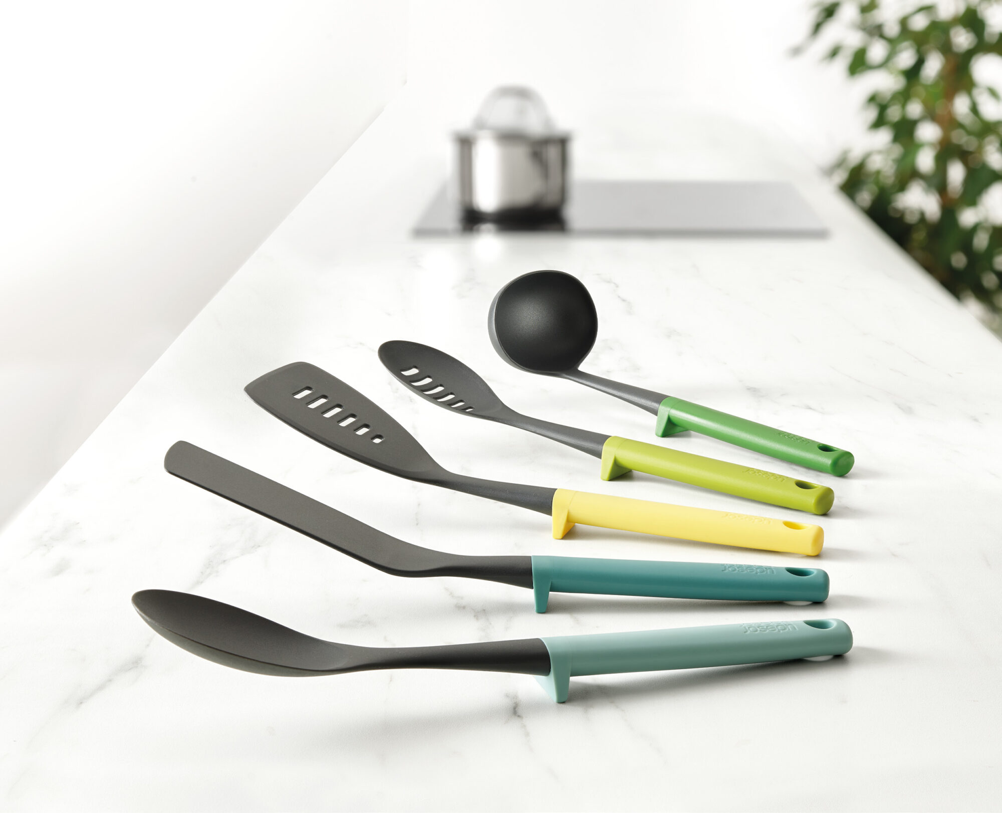 Duo 5 Piece Utensil Set Opal – Innovative Non Stick Kitchen