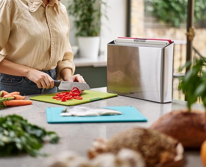 Folio Icon 4pc BoardSet Large chopping boards with slimline cas